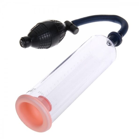 Vacuum pump to increase penis size
