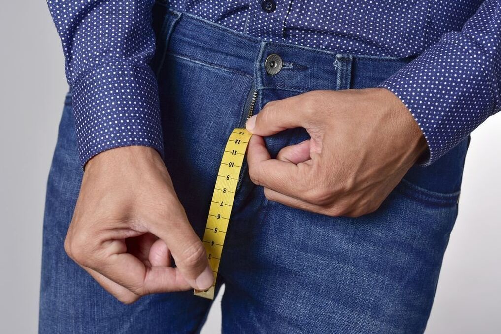 measure penis size